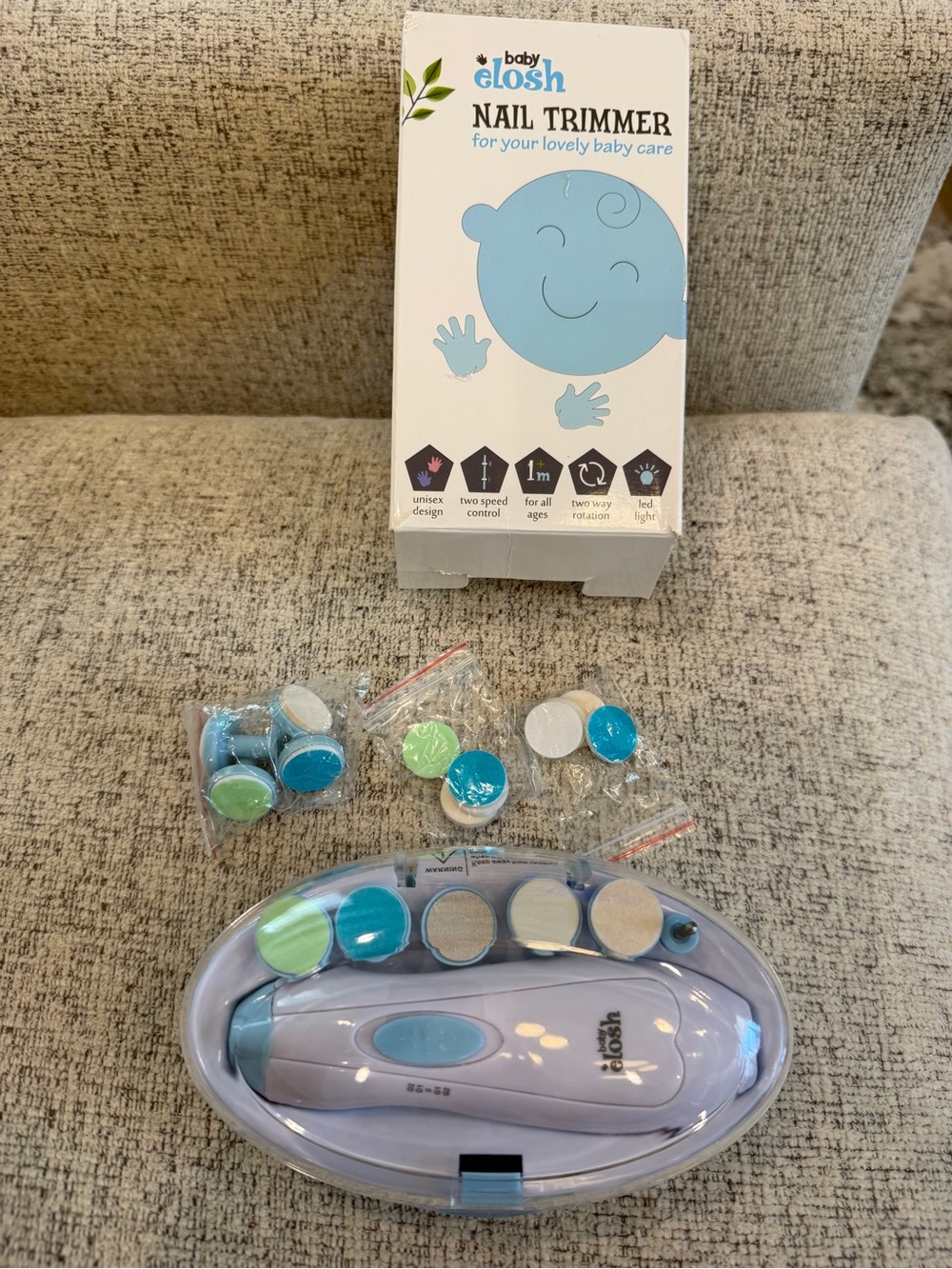 Blue Baby Nail Trimmer Kit